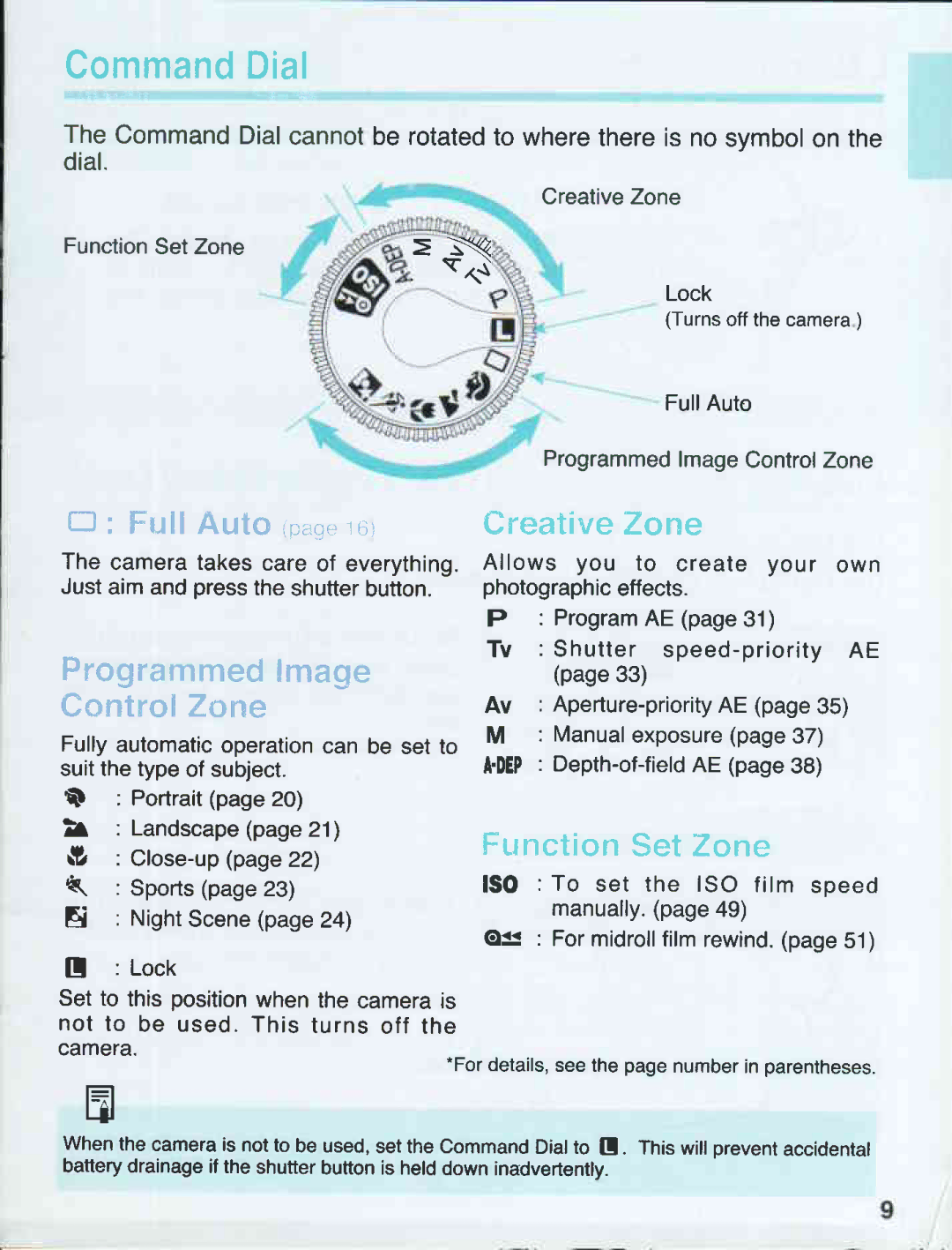 Canon 500N QD manual 