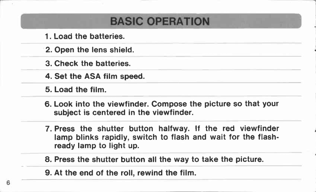 Canon 50/20 manual 