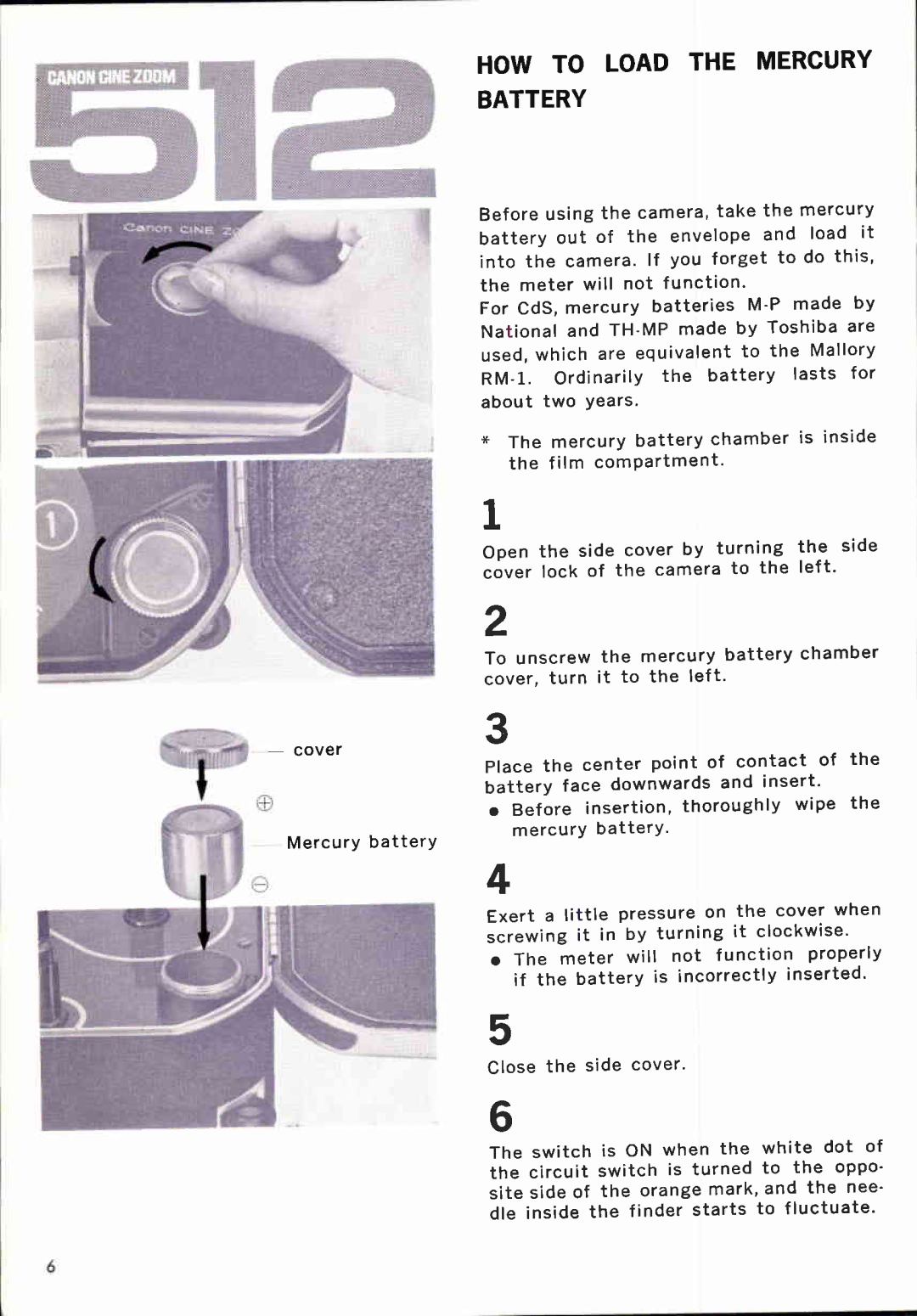 Canon 512 manual 