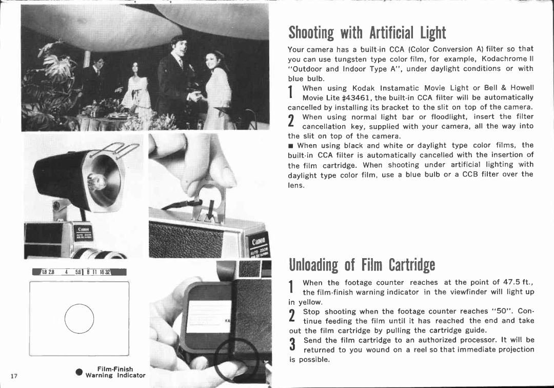 Canon 518 SV manual 