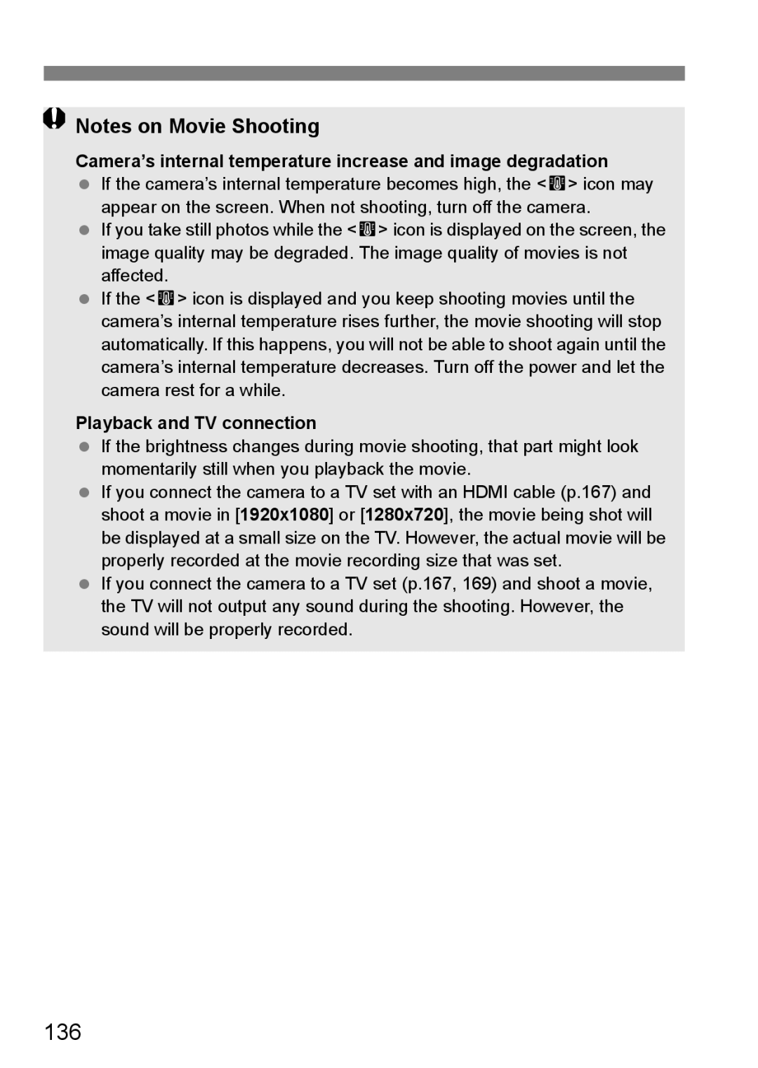 Canon 550D instruction manual 136, Playback and TV connection 