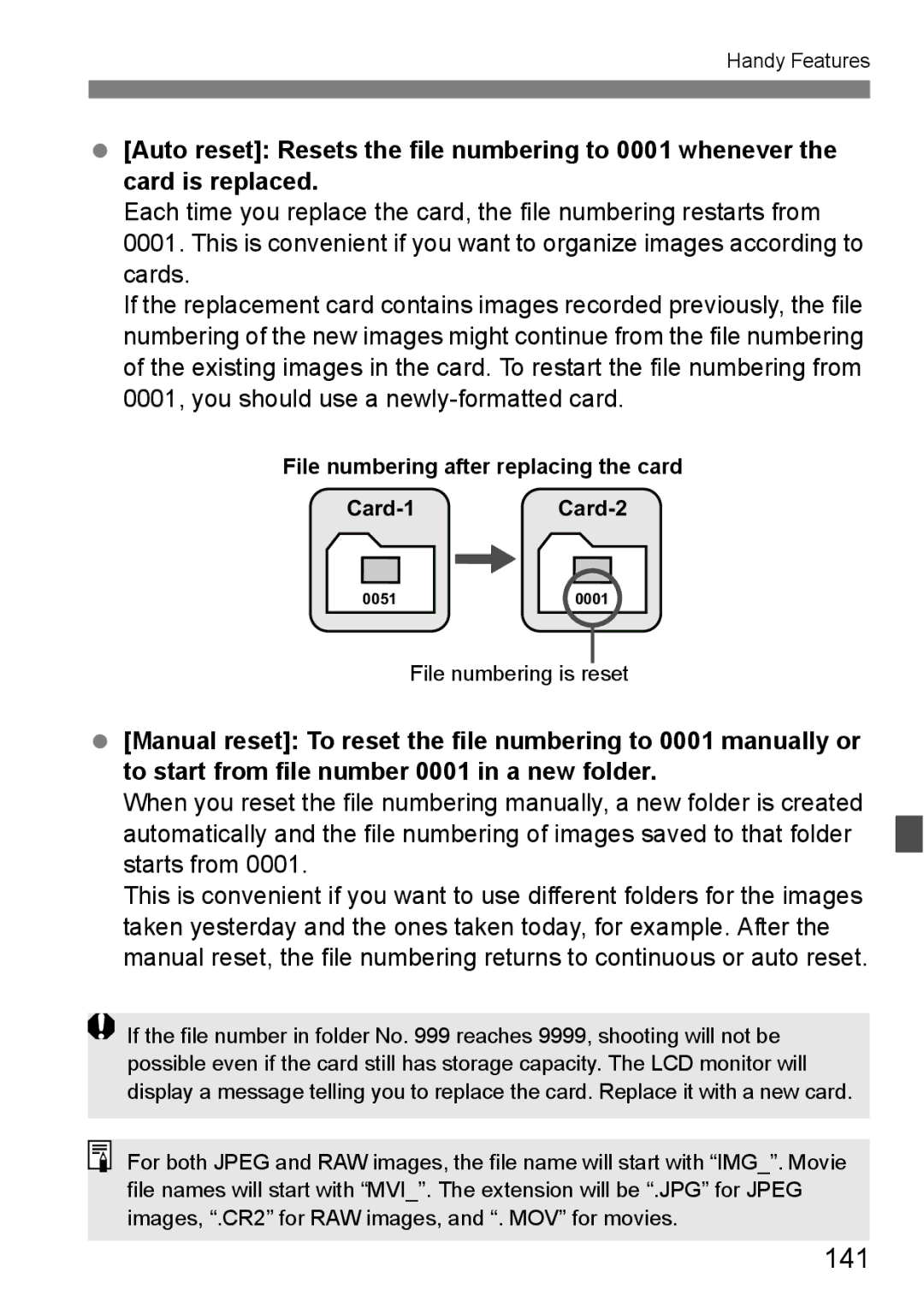 Canon 550D instruction manual 141 