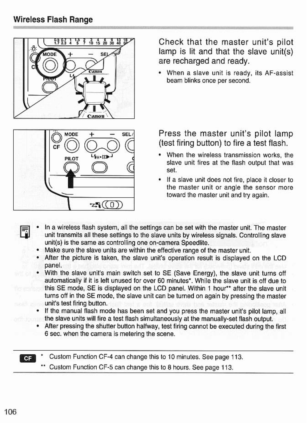 Canon 550EX manual 