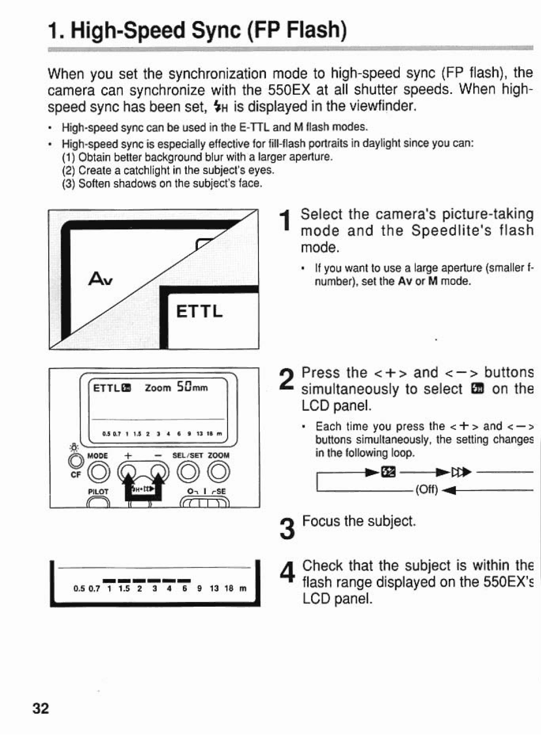 Canon 550EX manual 