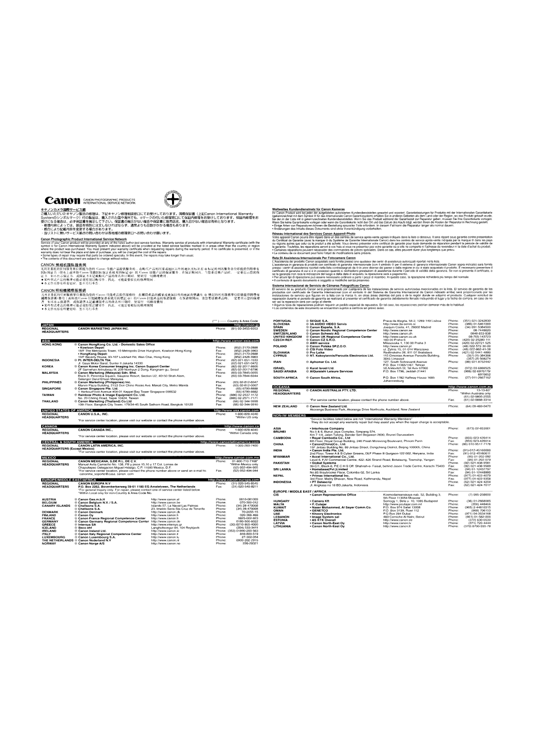 Canon 580EX II instruction manual Canon mUfHJ1.lE ~~&~~ 