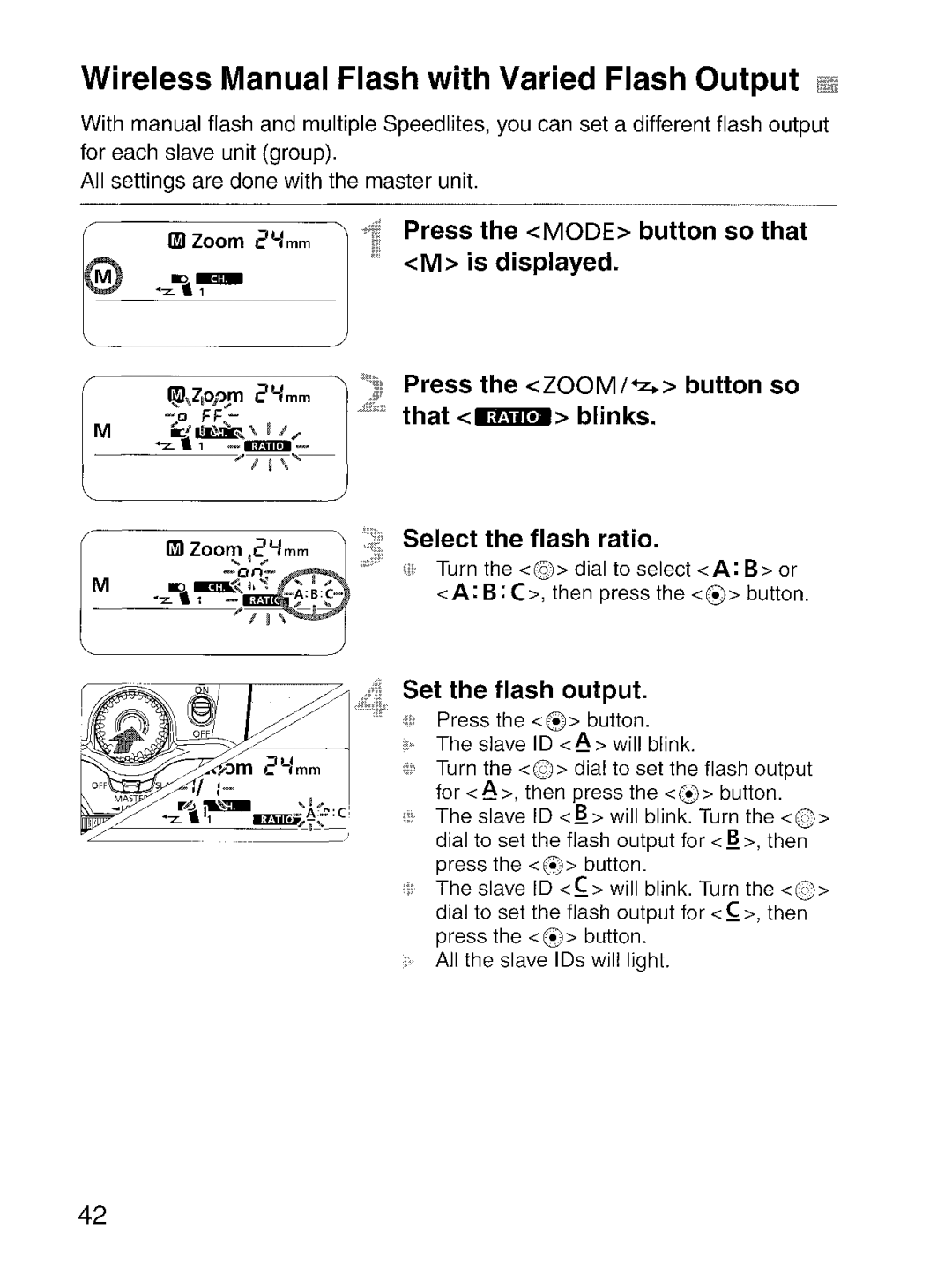 Canon 580EX manual 