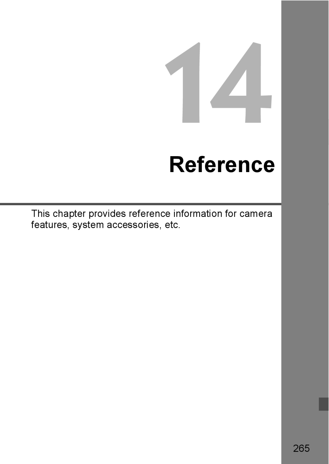 Canon 60D instruction manual Reference 