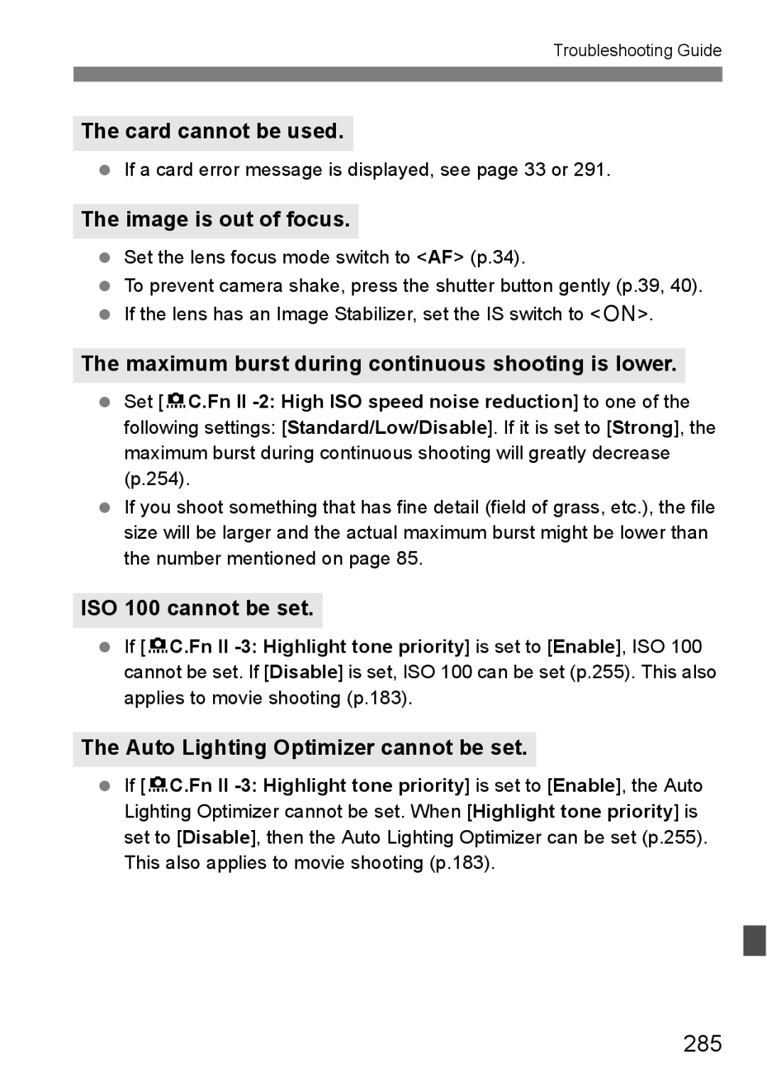 Canon 60D instruction manual 285 