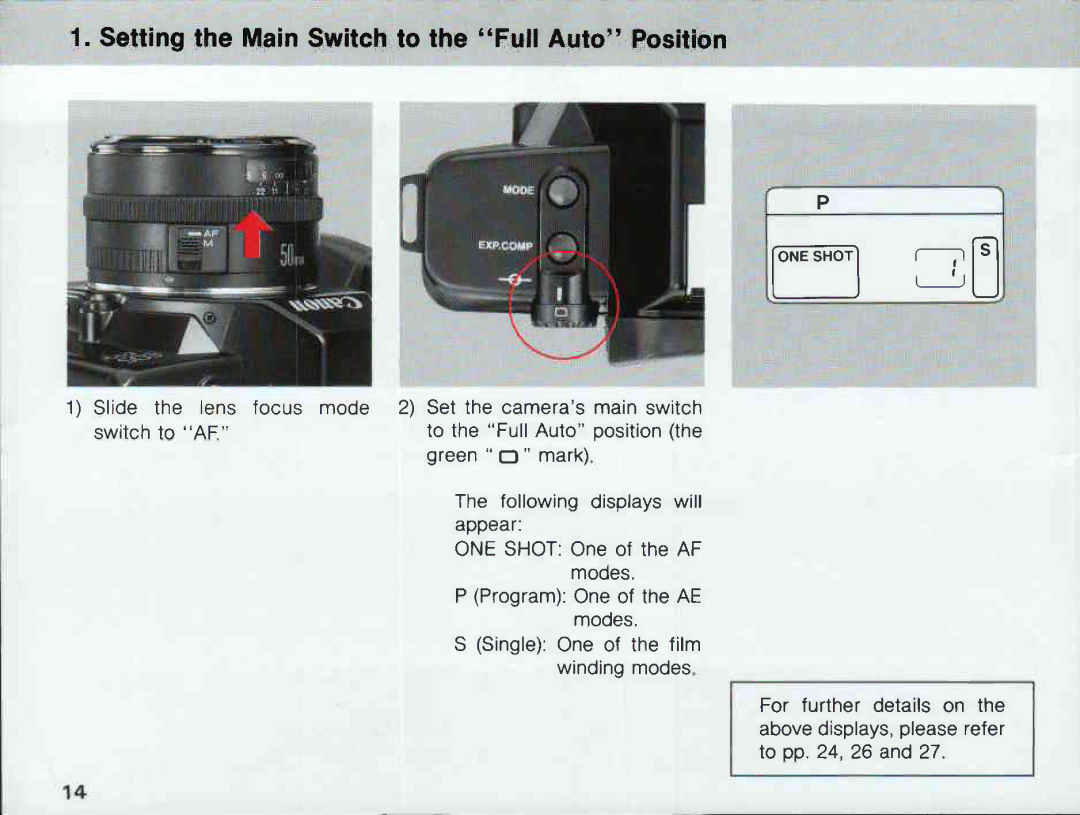 Canon 620, 650 manual 