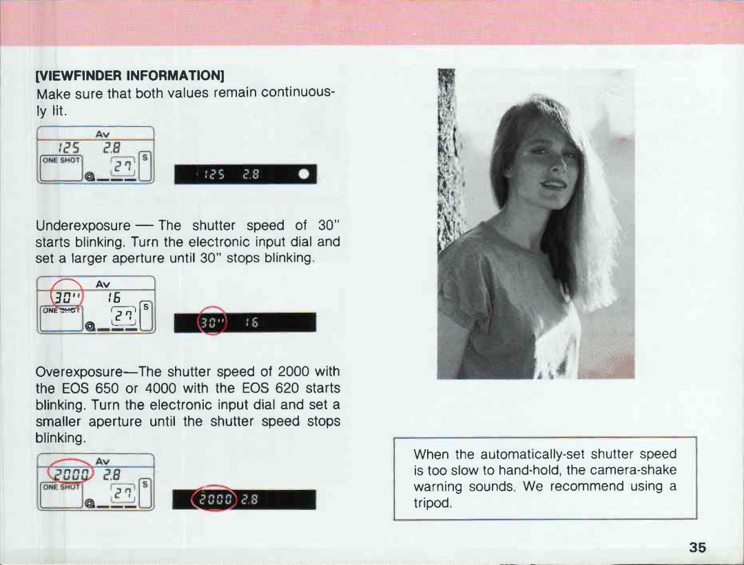 Canon 650, 620 manual 