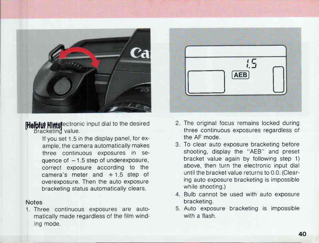 Canon 650, 620 manual 