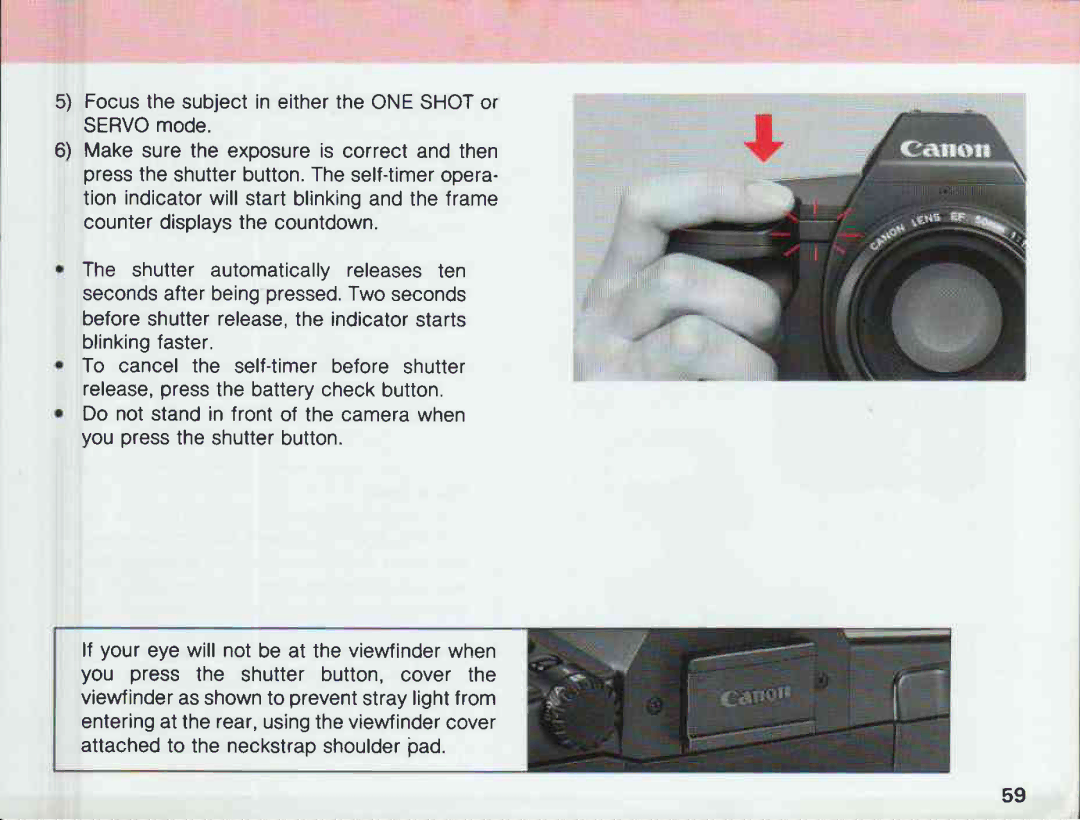 Canon 650, 620 manual 