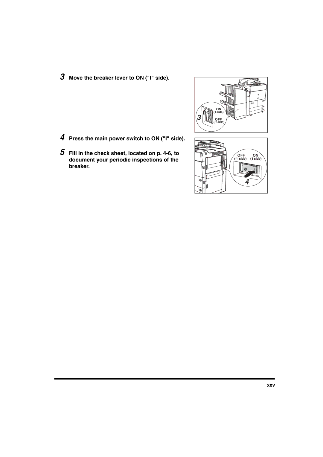 Canon iR6570 manual Xxv 