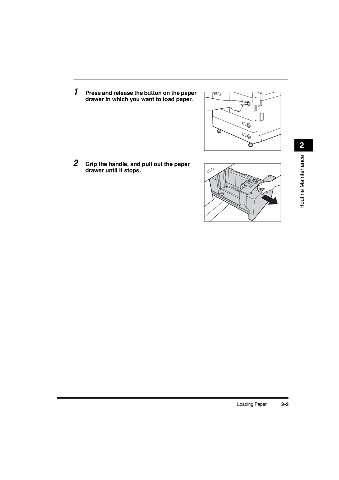 Canon iR6570 manual Loading Paper 