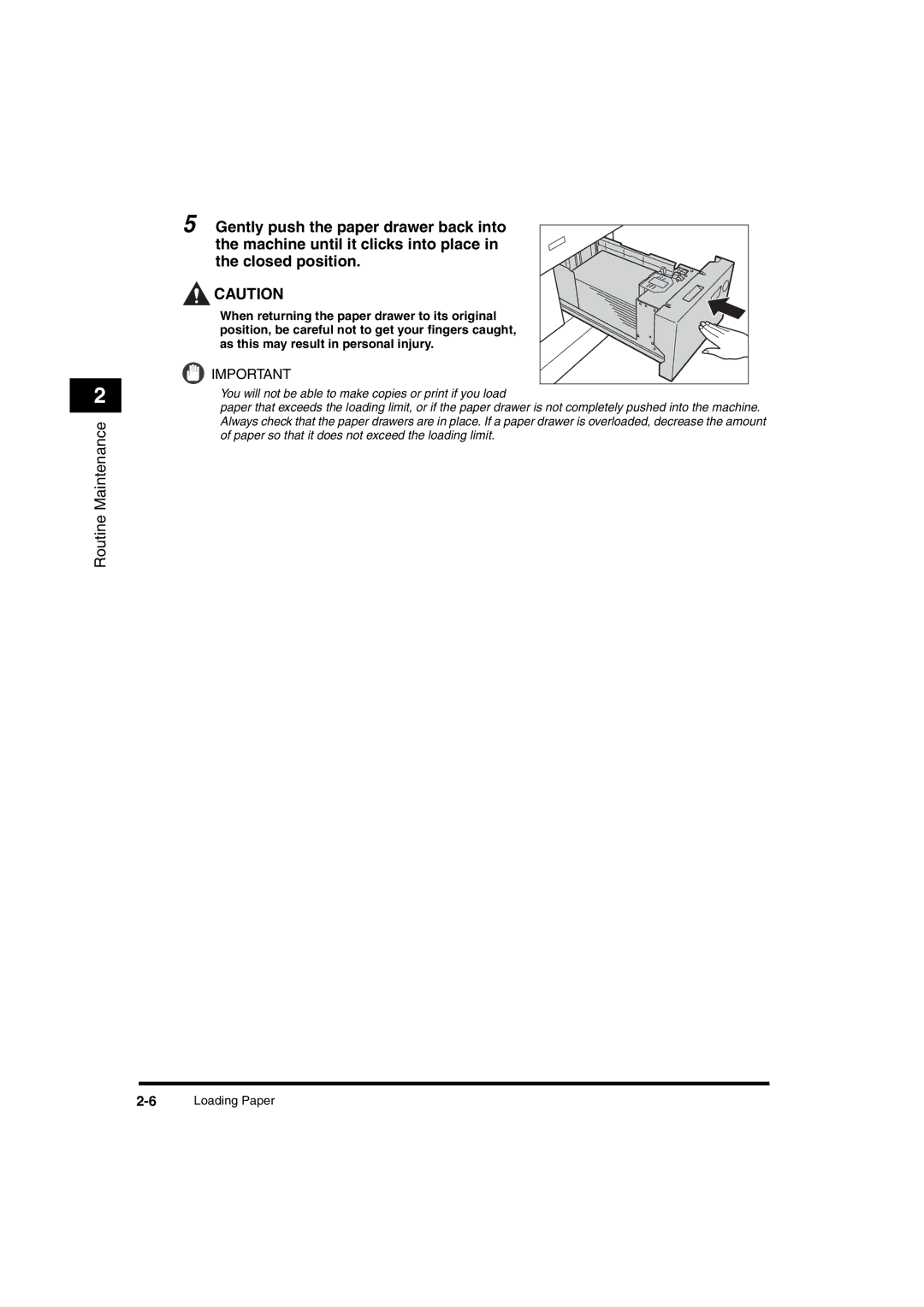 Canon iR6570 manual 6Loading Paper 