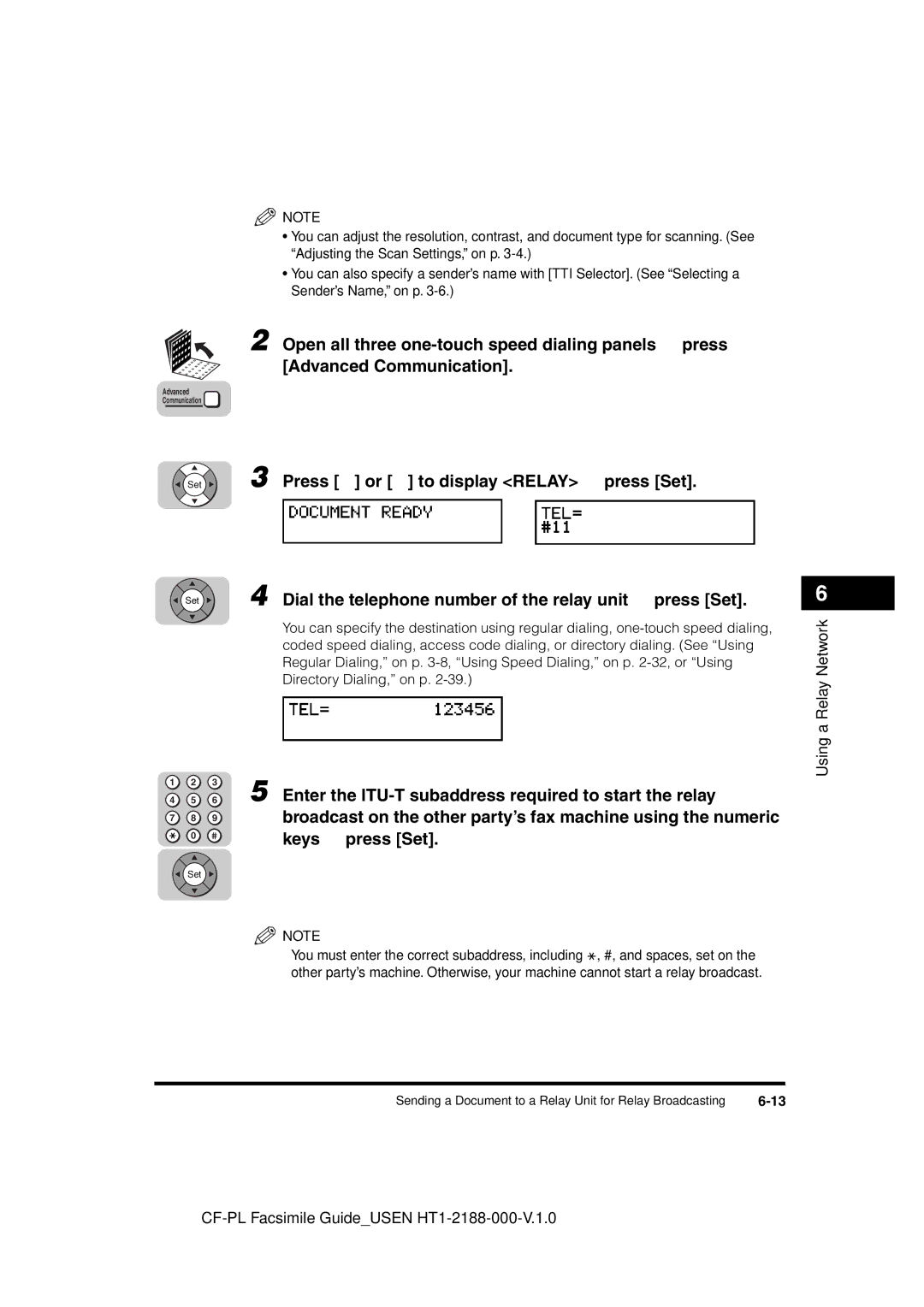 Canon 700 manual Advanced Communication 