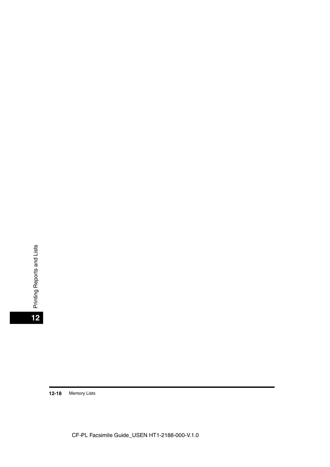 Canon 700 manual 12-18Memory Lists 