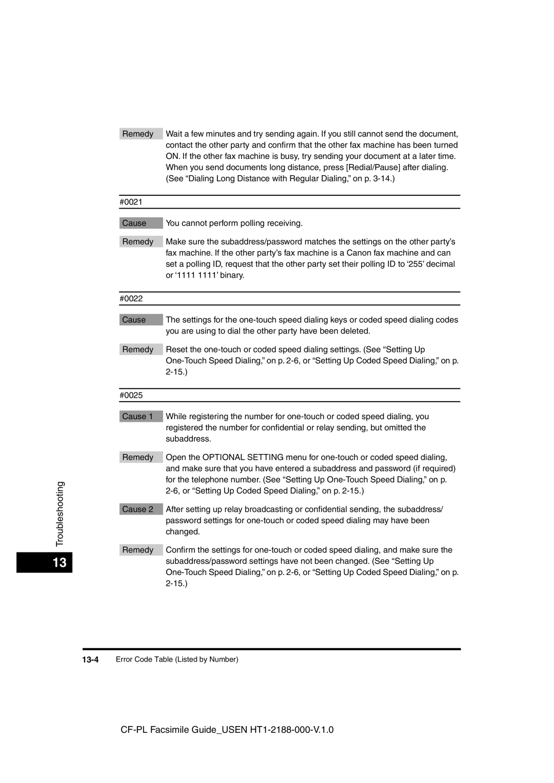 Canon 700 manual See Dialing Long Distance with Regular Dialing, on p 