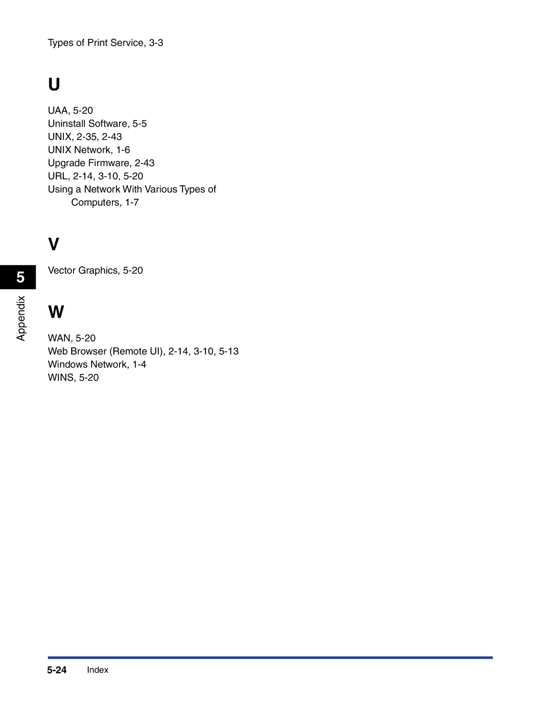 Canon 700 manual Appendix 