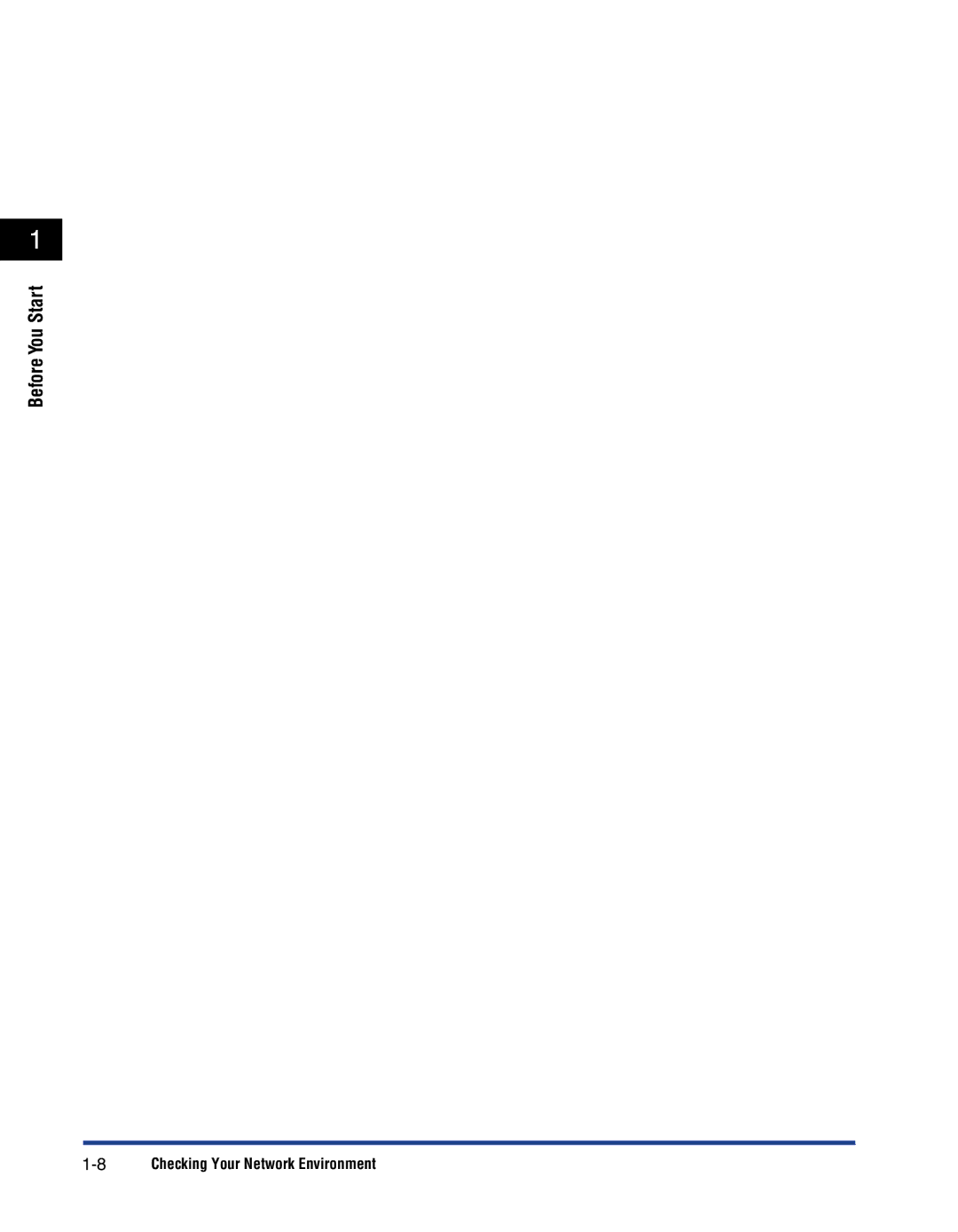 Canon 700 manual 8Checking Your Network Environment 