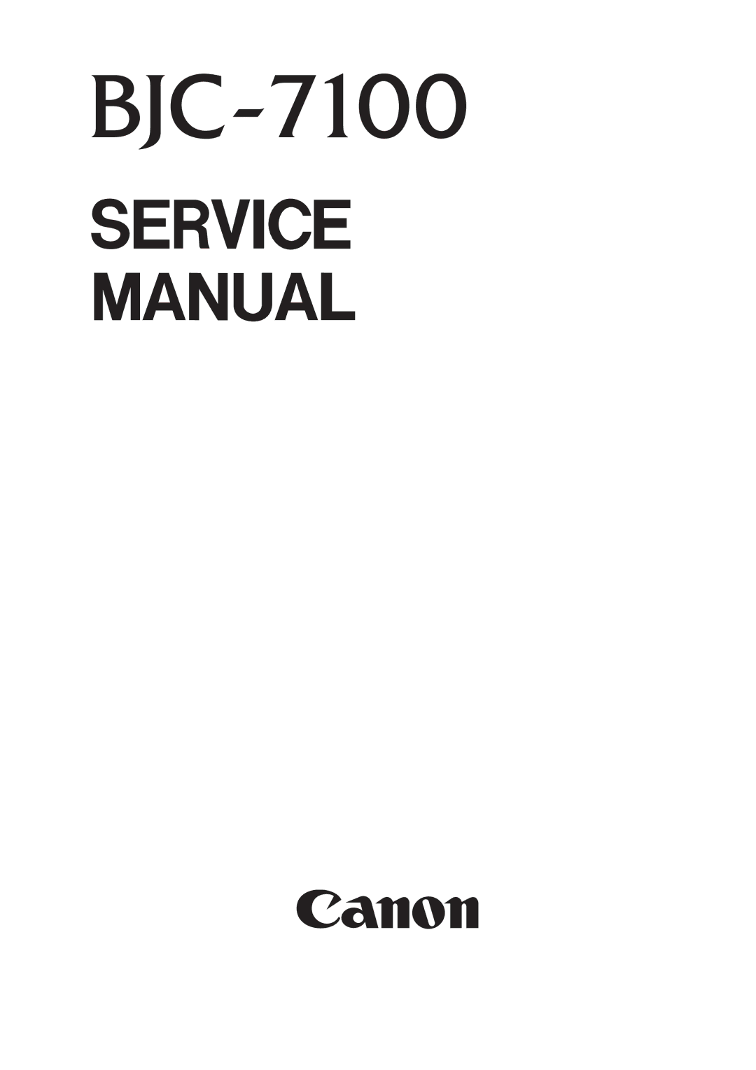 Canon 7100 manual 