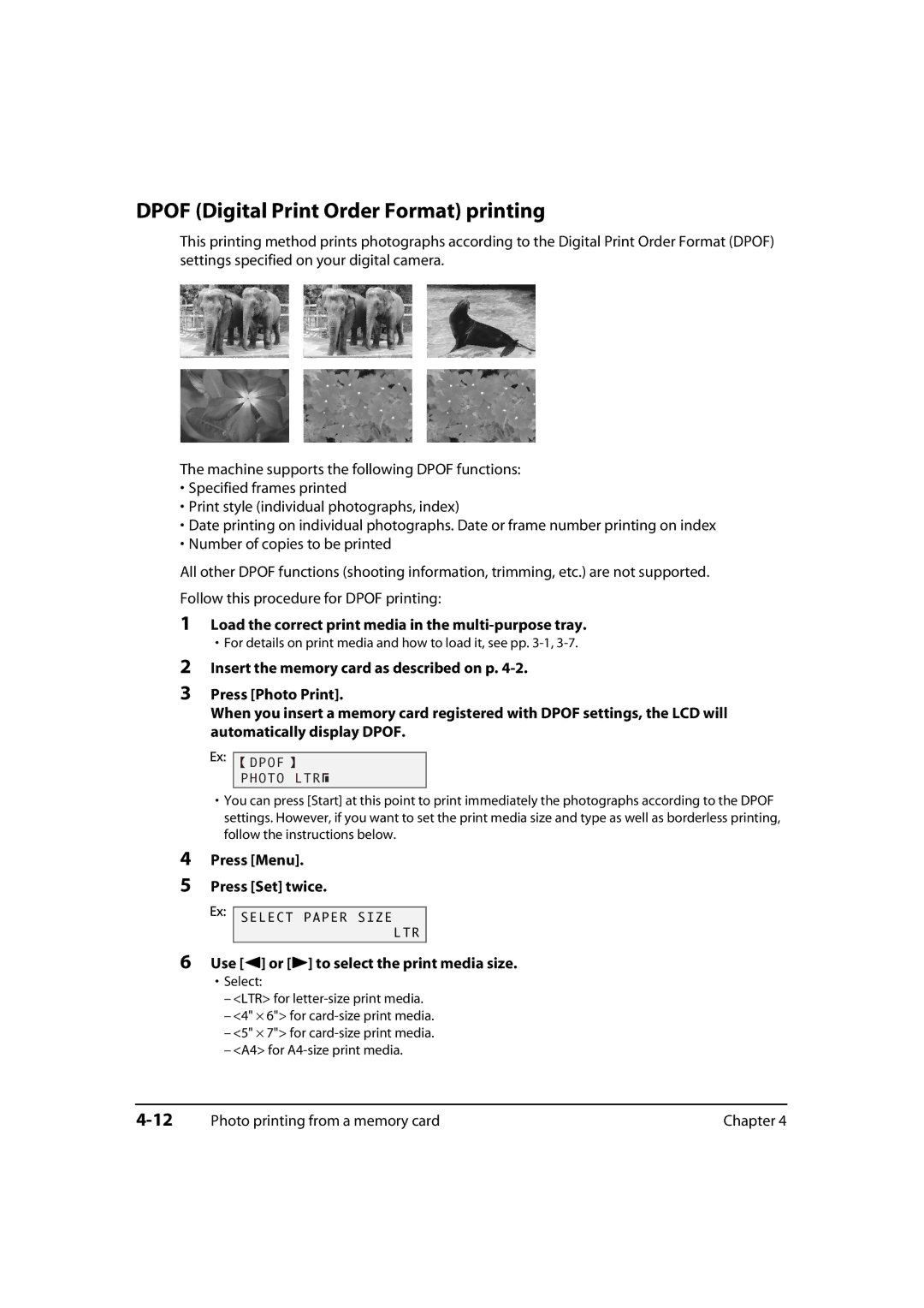 Canon MP700, 730i, MultiPASS MP730 manual Chapter 