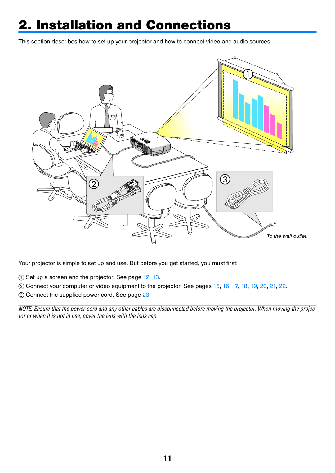 Canon 7365 user manual Installation and Connections 