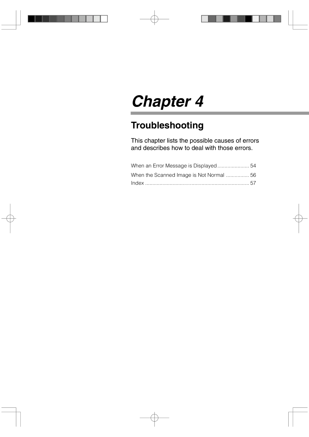 Canon 800II manual Troubleshooting 