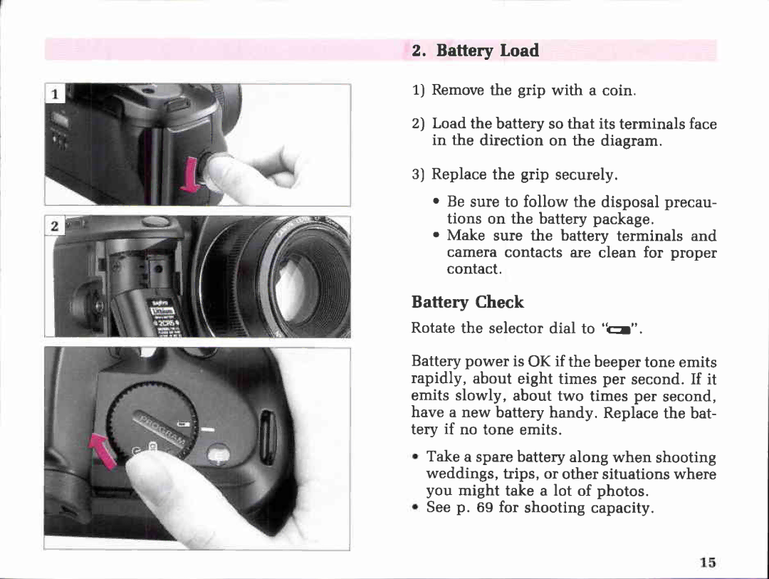 Canon 750QD, 850 manual 