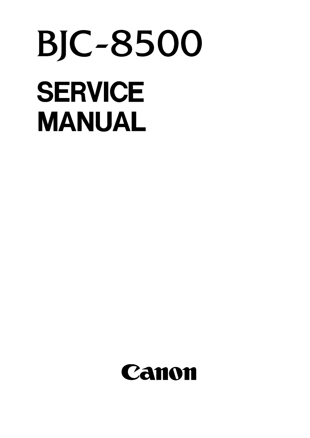 Canon 8500 manual 