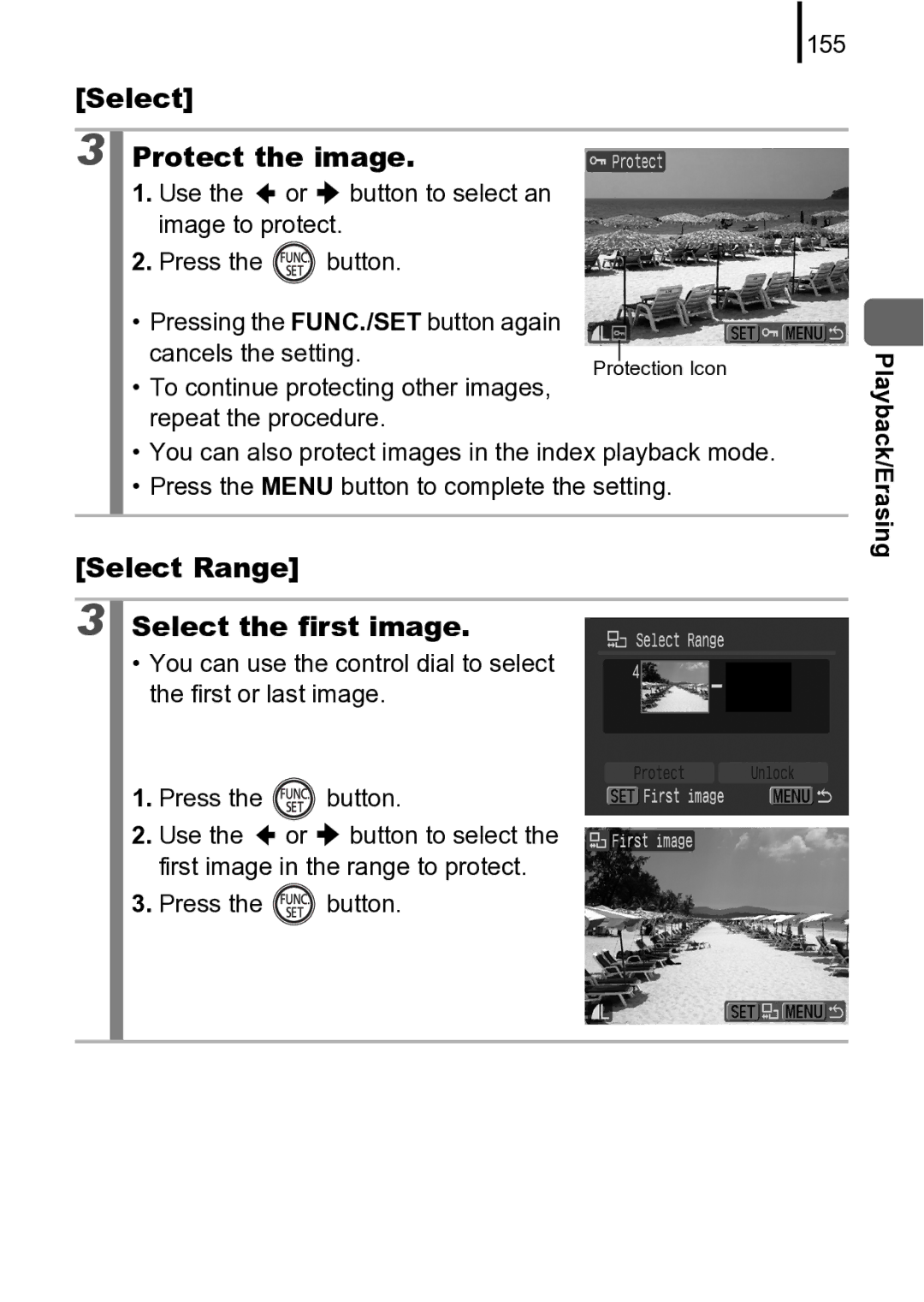 Canon 970 IS manual Select Protect the image, To continue protecting other images 