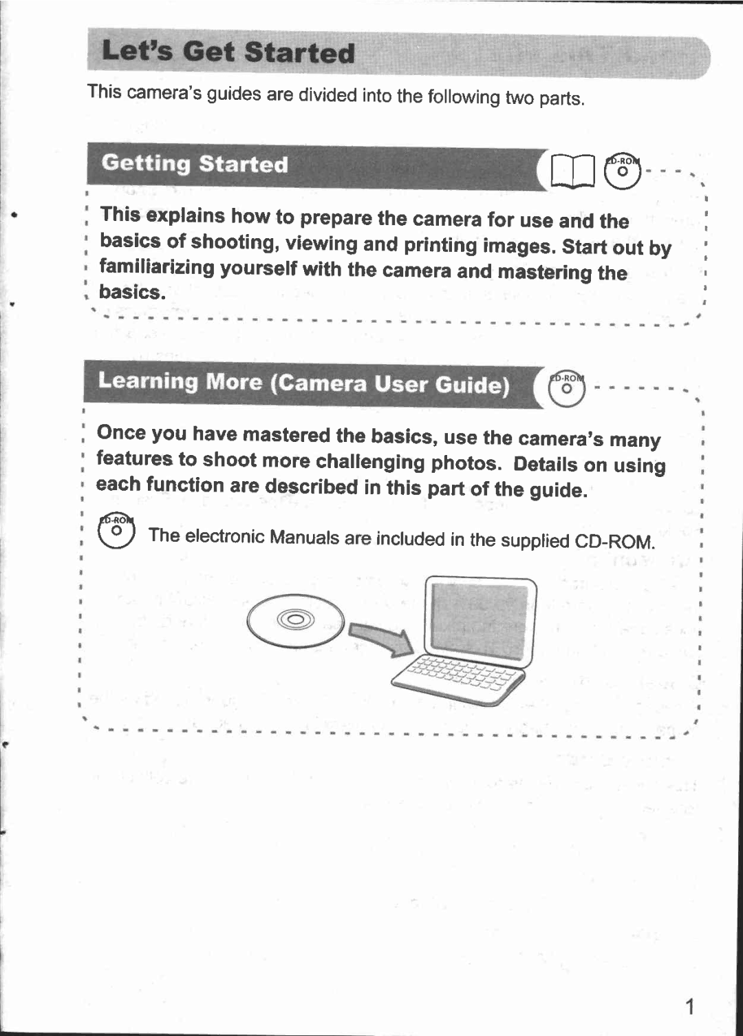 Canon 980 IS manual 