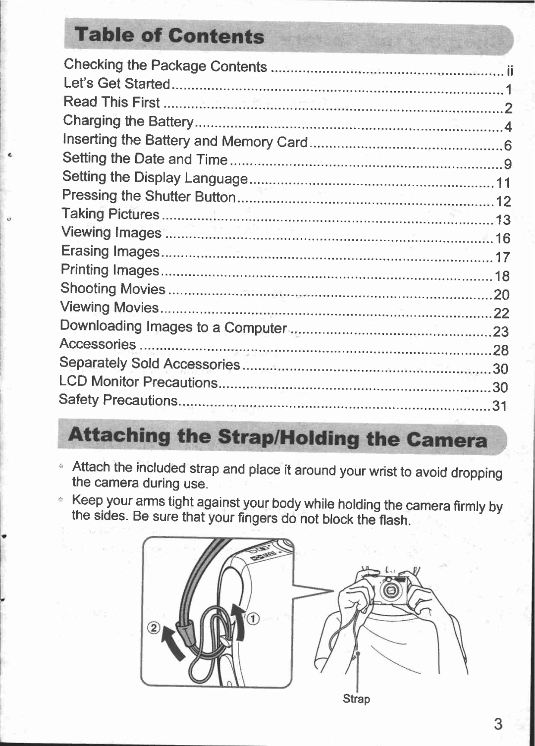 Canon 980 IS manual 