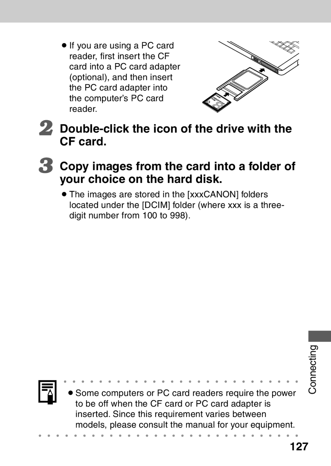 Canon A40 quick start 127 