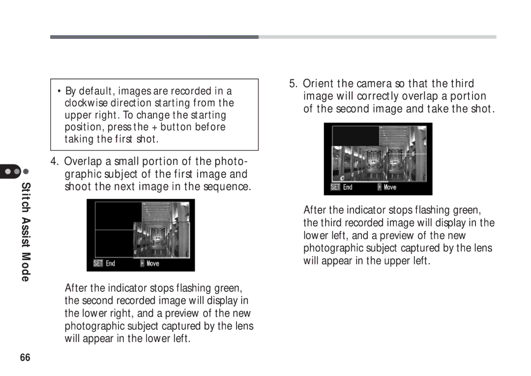 Canon A50 manual Stitch Assist Mode 