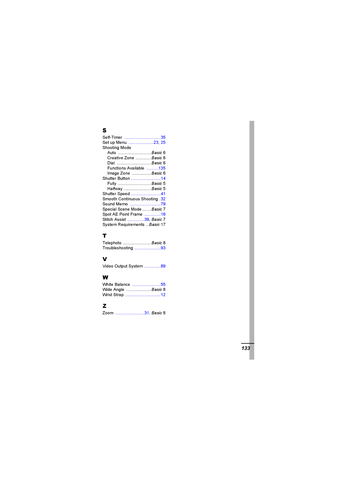 Canon A620 appendix 133 