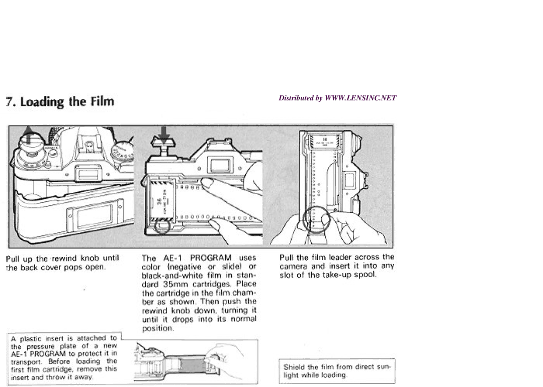 Canon AE-1 manual 