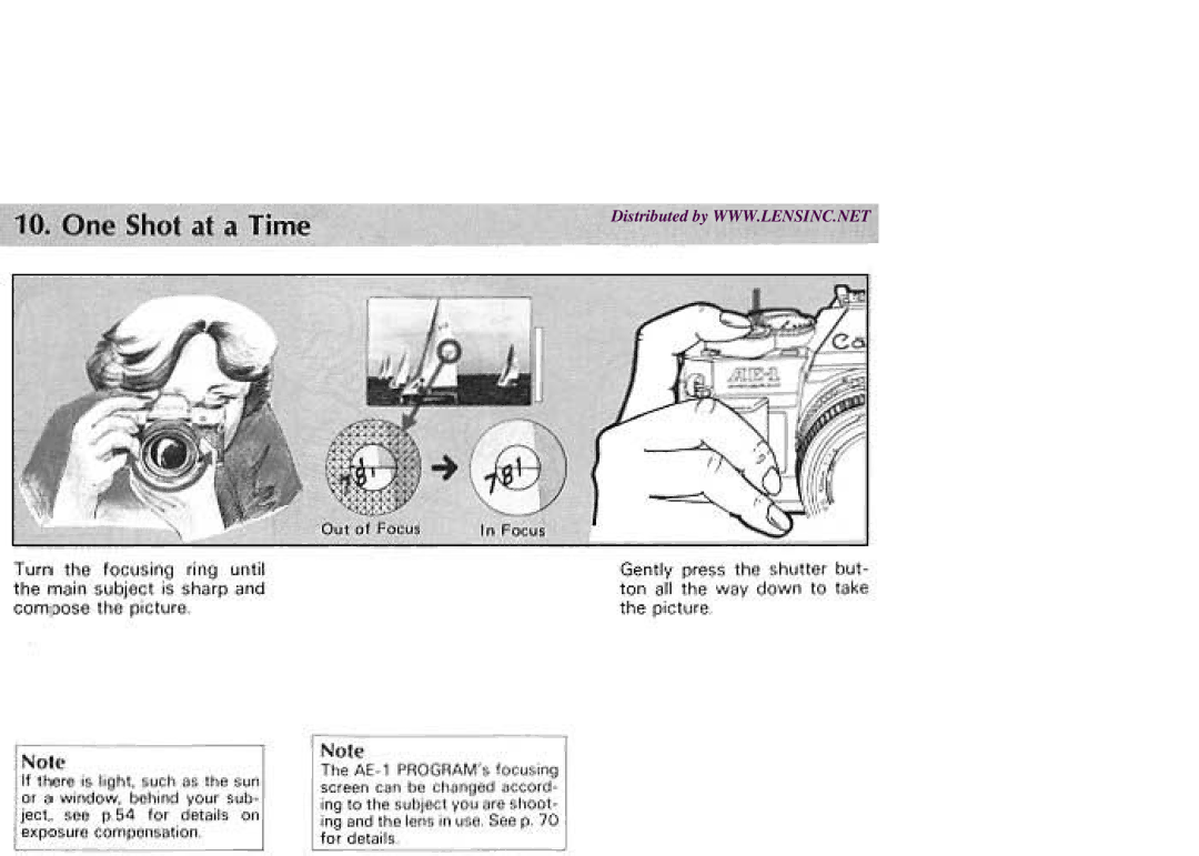 Canon AE-1 manual 