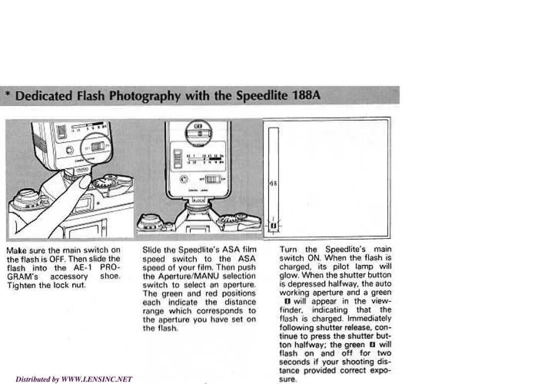 Canon AE-1 manual 