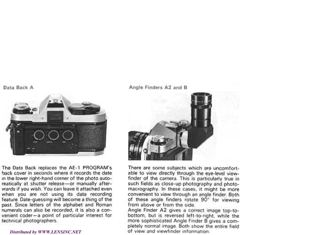 Canon AE-1 manual 