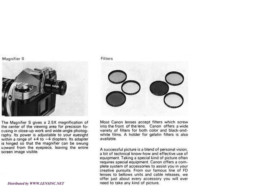 Canon AE-1 manual 