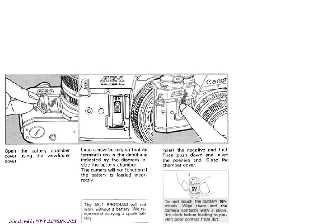 Canon AE-1 manual 