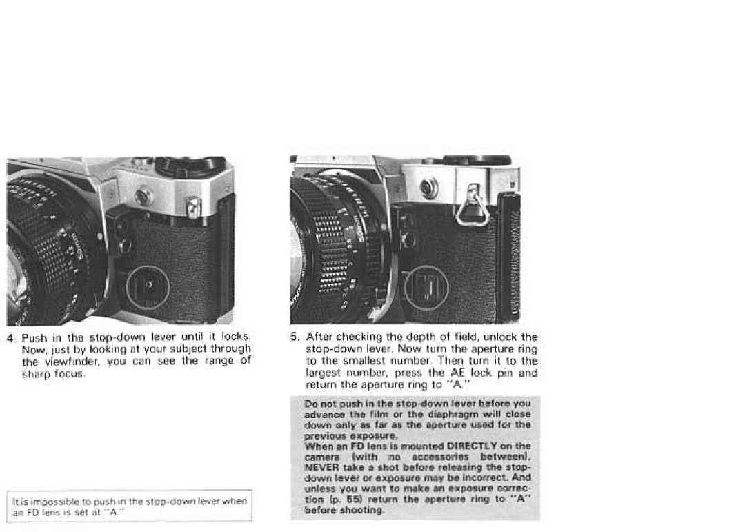 Canon AE-1 manual 