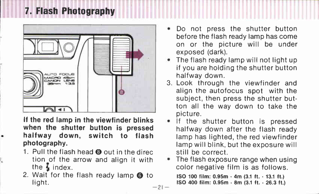 Canon AF 35 J manual 