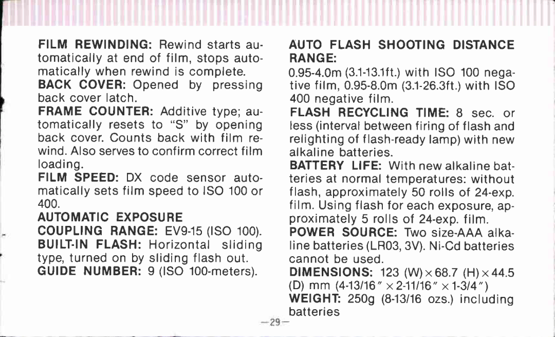 Canon AF 35 J manual 