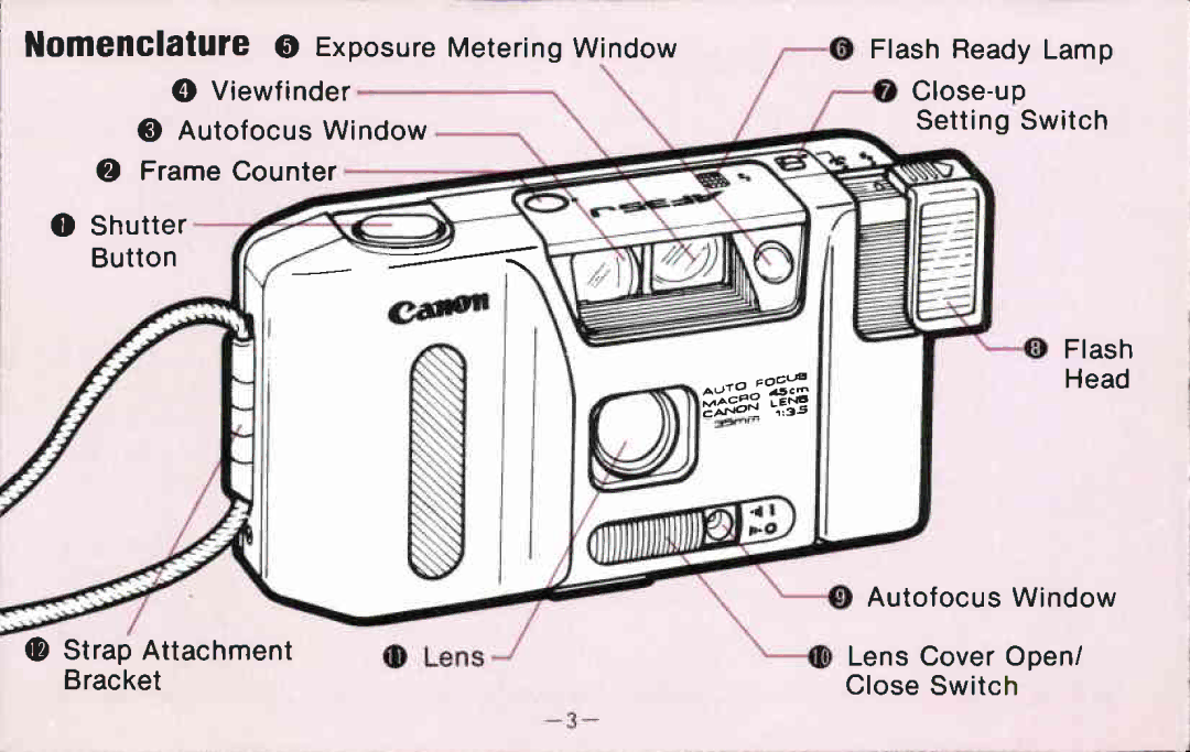 Canon AF 35 J manual 