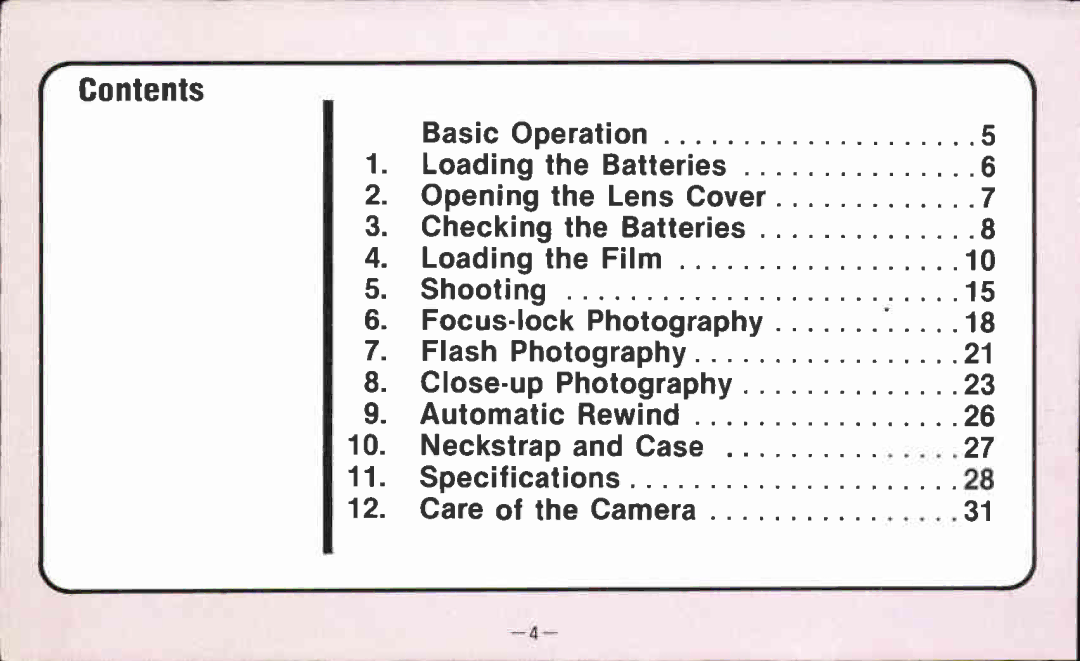 Canon AF 35 J manual 