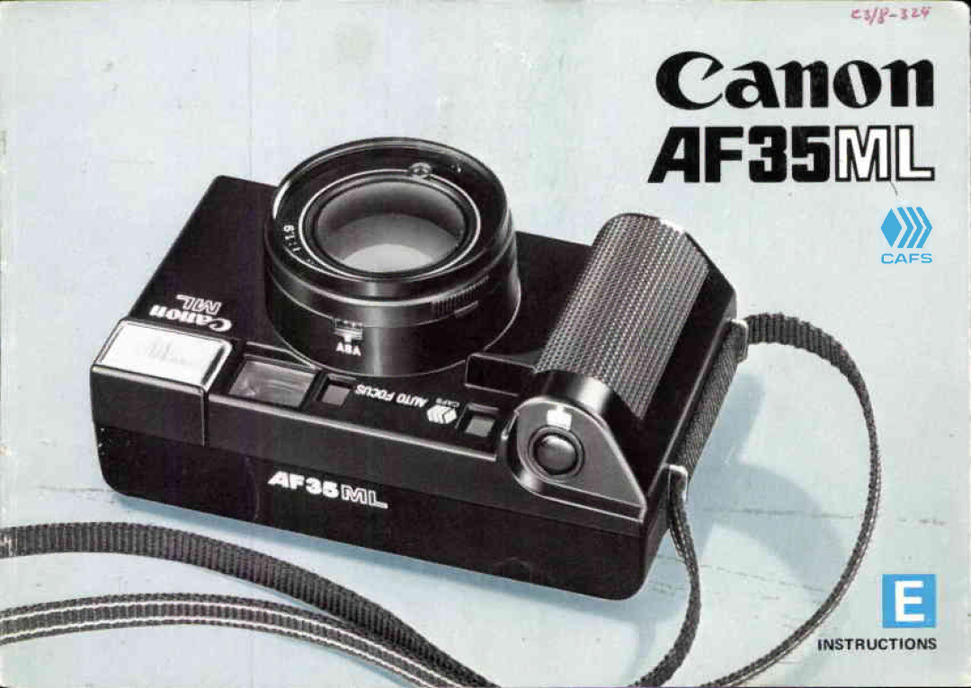 Canon AF 35 ML manual 