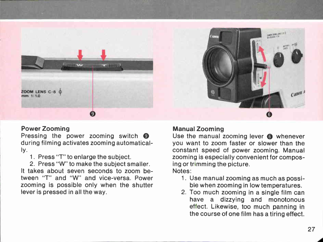 Canon AF310XL-S manual 