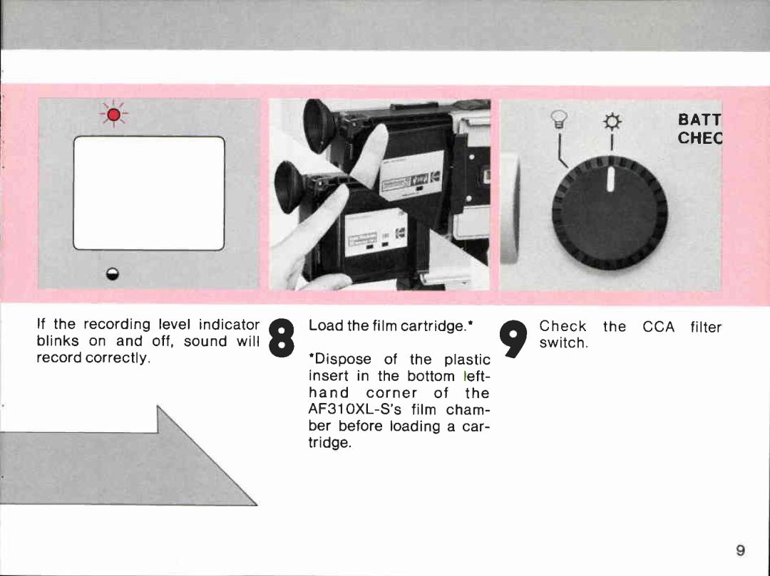 Canon AF310XL-S manual 